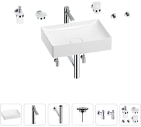 Раковина для ванной Wellsee Pure BY Wellsee в наборе 9 в 1 201006396