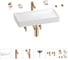 Раковина для ванной Wellsee Pure BY Wellsee в наборе 9 в 1 201006459 1