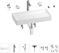 Раковина для ванной Wellsee Pure BY Wellsee в наборе 9 в 1 201006471