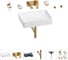 Раковина для ванной Wellsee Pure BY Wellsee в наборе 8 в 1 201006403 1