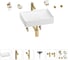 Раковина для ванной Wellsee Pure BY Wellsee в наборе 9 в 1 201006378 1
