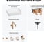 Раковина для ванной Wellsee Pure BY Wellsee в наборе 8 в 1 201006444 8