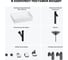 Раковина для ванной Wellsee Pure BY Wellsee в наборе 9 в 1 201006392 8