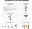Раковина для ванной Wellsee Pure BY Wellsee в наборе 9 в 1 201006519 8