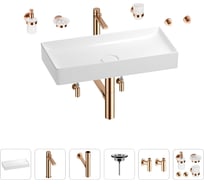 Раковина для ванной Wellsee Pure BY Wellsee в наборе 9 в 1 201006499
