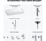 Раковина для ванной Wellsee Pure BY Wellsee в наборе 9 в 1 201006476 8