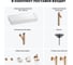 Раковина для ванной Wellsee Pure BY Wellsee в наборе 9 в 1 201006494 8
