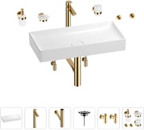 Раковина для ванной Wellsee Pure BY Wellsee в наборе 9 в 1 201006493