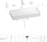 Раковина для ванной Wellsee Pure BY Wellsee в наборе 9 в 1 201006515 1