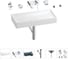 Раковина для ванной Wellsee Pure BY Wellsee в наборе 8 в 1 201006506 1