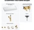 Раковина для ванной Wellsee Pure BY Wellsee в наборе 8 в 1 201006488 8