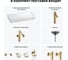 Раковина для ванной Wellsee Pure BY Wellsee в наборе 9 в 1 201006538 8