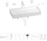 Раковина для ванной Wellsee Pure BY Wellsee в наборе 9 в 1 201006480 1