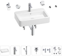 Раковина для ванной Wellsee Halcyon в наборе 9 в 1 201006586