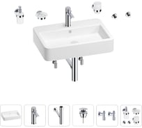 Раковина для ванной Wellsee Halcyon в наборе 9 в 1 201006576