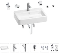 Раковина для ванной Wellsee Halcyon в наборе 9 в 1 201006571