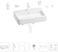 Раковина для ванной Wellsee Halcyon в наборе 9 в 1 201006570