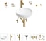 Раковина для ванной Wellsee Chalice Perfection в наборе 9 в 1 201006168 1