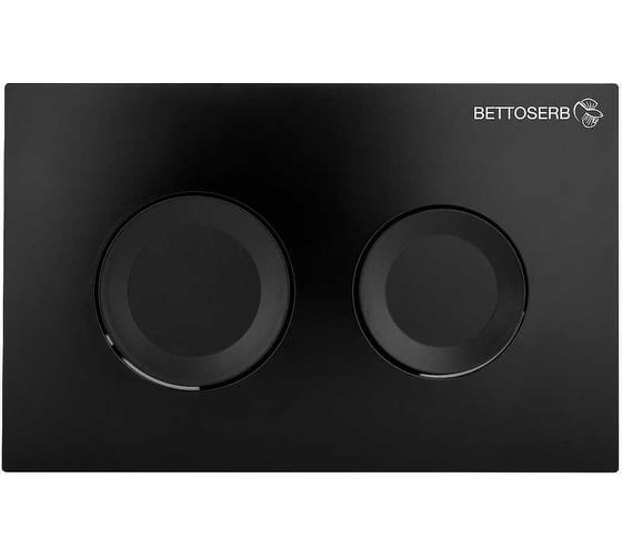 Инсталляция BETTOSERB Sava Fix Slim в комплекте клавиша смыва черный матовый S SET40006467