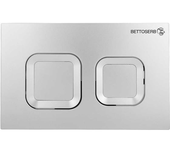 Инсталляция BETTOSERB Sava Fix Slim в комплекте клавиша смыва хром матовый SET SET40006472