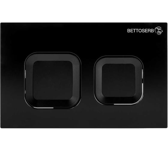 Инсталляция BETTOSERB Sava Fix Slim в комплекте клавиша смыва черный матовый S SET40006471