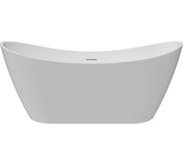 Отдельно стоящая акриловая ванна Teymi Ellie 170x80x73, белая матовая T130115 ЦБ-00268803
