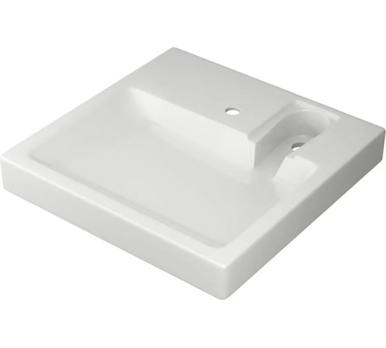 Раковина над стиральной машиной GreenStone sirius 600x600 с кронштейнами GS-S600х600 1