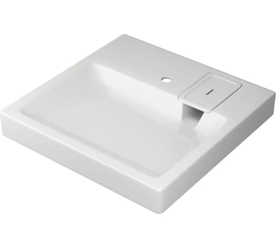 Раковина над стиральной машиной GreenStone sirius 600x600 с кронштейнами GS-S600х600