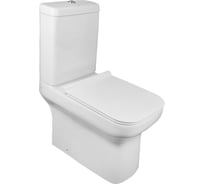 Напольный унитаз Creo Ceramique ARLES безободковый, в комплекте с сиденьем микролифт 00079436