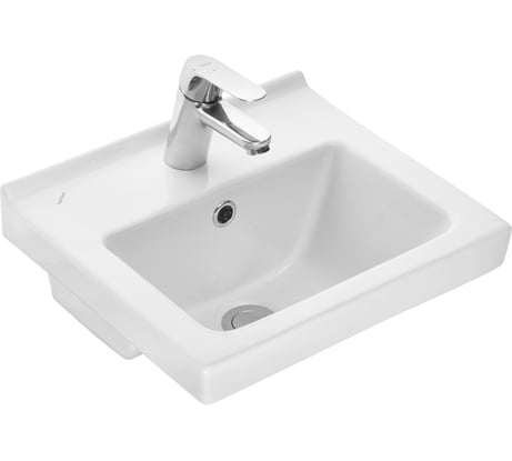 Умывальник Santeri Визит-40 с переливом белый 00079579 131177S0011B0