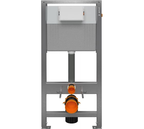 Инсталляция Cersanit AQUA 50 SLIM, пневматическая, P-IN-MZ-AQ50-SL-PN-QF-GL, 00000072172