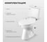 Унитаз-компакт Santek БРИЗ 1.WH30.2.138, 00000040414 1WH302138 8
