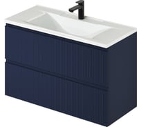 Подвесная тумба с раковиной ИТАНА Кate 100 987x438x640 океания 4657792957560