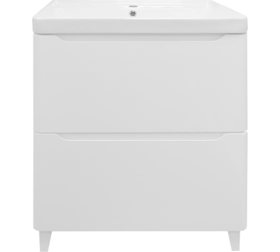 Комплект Azario LOTOS тумба 70/2 Н (710x475x835) напольная с раковиной Monte 70 00081986