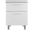 Комплект Azario тумба Ника 60 Н (586x640x456) с раковиной Monte 60 00082788 3