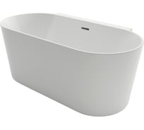 Акриловая вана Azario MED17080 MEDFORD пристенная, в комплекте с сифоном и металлической рамой, 1700x800x580 мм 00081040