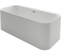 Акриловая ванна Azario RAN17080 RANGALI пристенная, в комплекте с сифоном и металлической рамой, 1700x800x580 мм 00081038