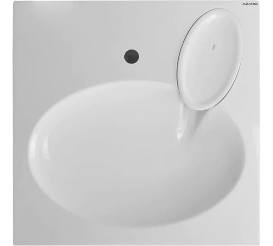 Раковина Azario Elegance NEW (600x600x100)+сифон 00086606 1