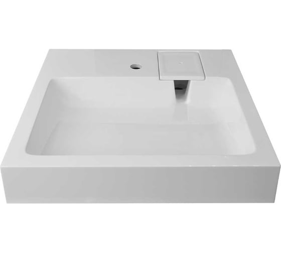 Раковина Azario Slim NEW (600x600x100)+сифон 00086608