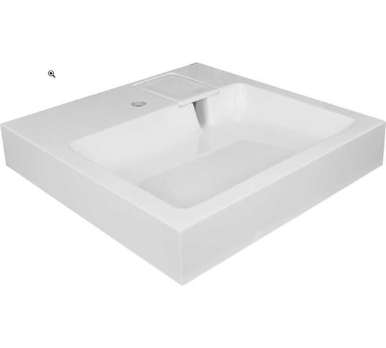 Раковина Azario Slim NEW (600x600x100)+сифон 00086608
