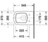 Подвесной унитаз Duravit DURASTYLE 2536090000 00000029852 2