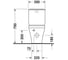 Напольный унитаз Duravit DURASTYLE 2155090000 00000029857 5
