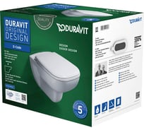 Подвесной унитаз Duravit Set D-Code 45700900A1 00000053257