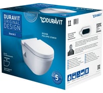 Стандартный подвесной унитаз Duravit Set STARСК 3 42000900A1 00000053263