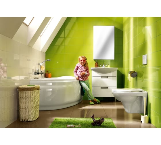 Ванна Cersanit JOANNA 150x95 асимметричная, правая WA-JOANNA 150-R-W, 00000067986
