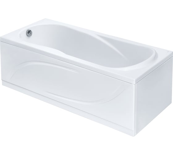 Ванна Santek КАЛЕДОНИЯ 160х75 прямоугольная, акриловая 1.WH30.2.388, 00000060796
