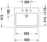 Раковина Duravit VERO 0454600000 00000004185 2