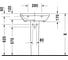 Раковина с переливом Duravit DURASTYLE 2319600000 00000029840 9