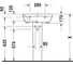 Раковина с переливом Duravit DURASTYLE 2319550000 00000029839 9