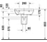 Раковина с переливом Duravit DURASTYLE 2319550000 00000029839 10